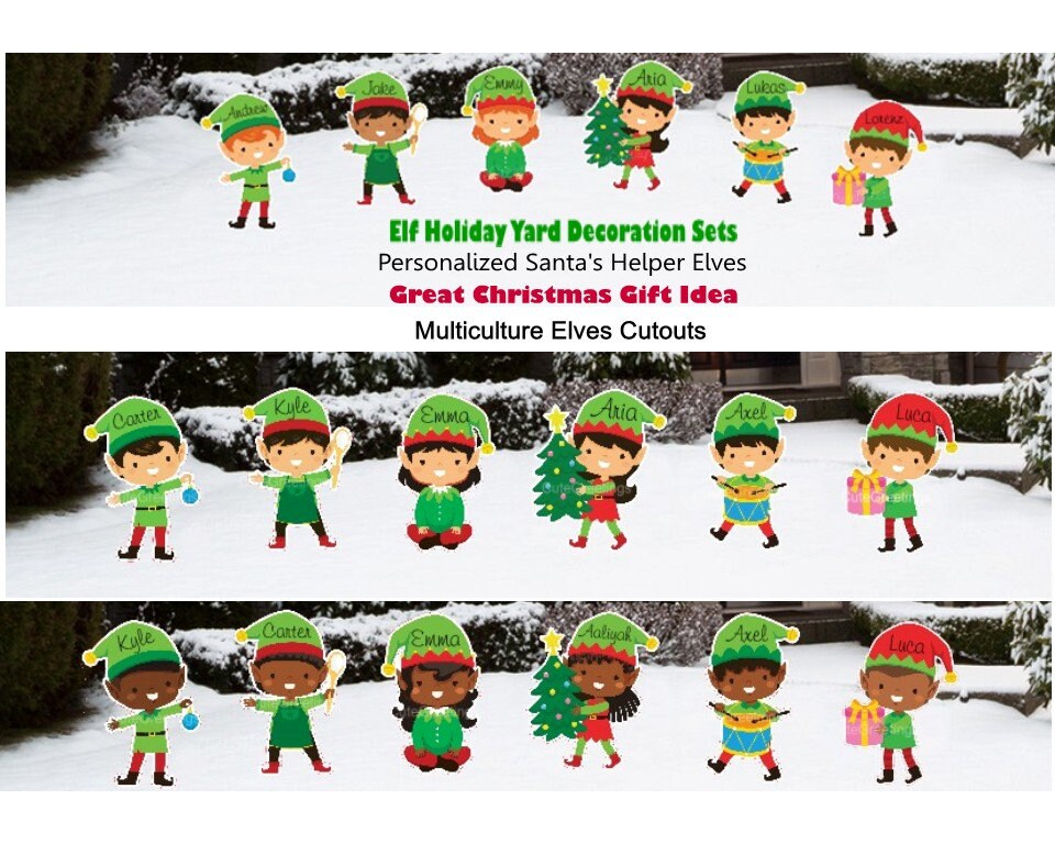 Personalized Snowman Christmas Yard Signs: Holiday Outdoor Decor