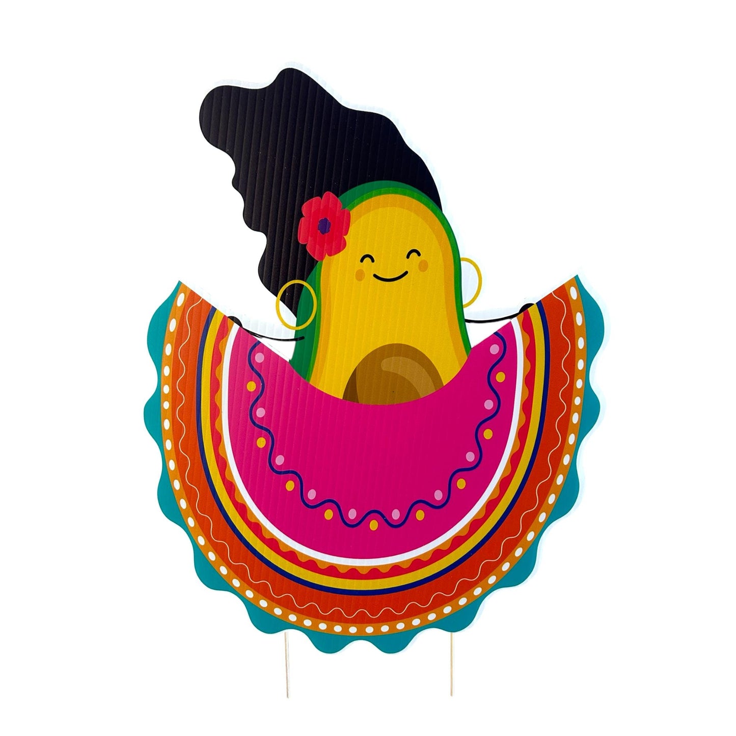 Personalized Mariachi Lawn Art: 5 de Mayo Fiesta Decorations