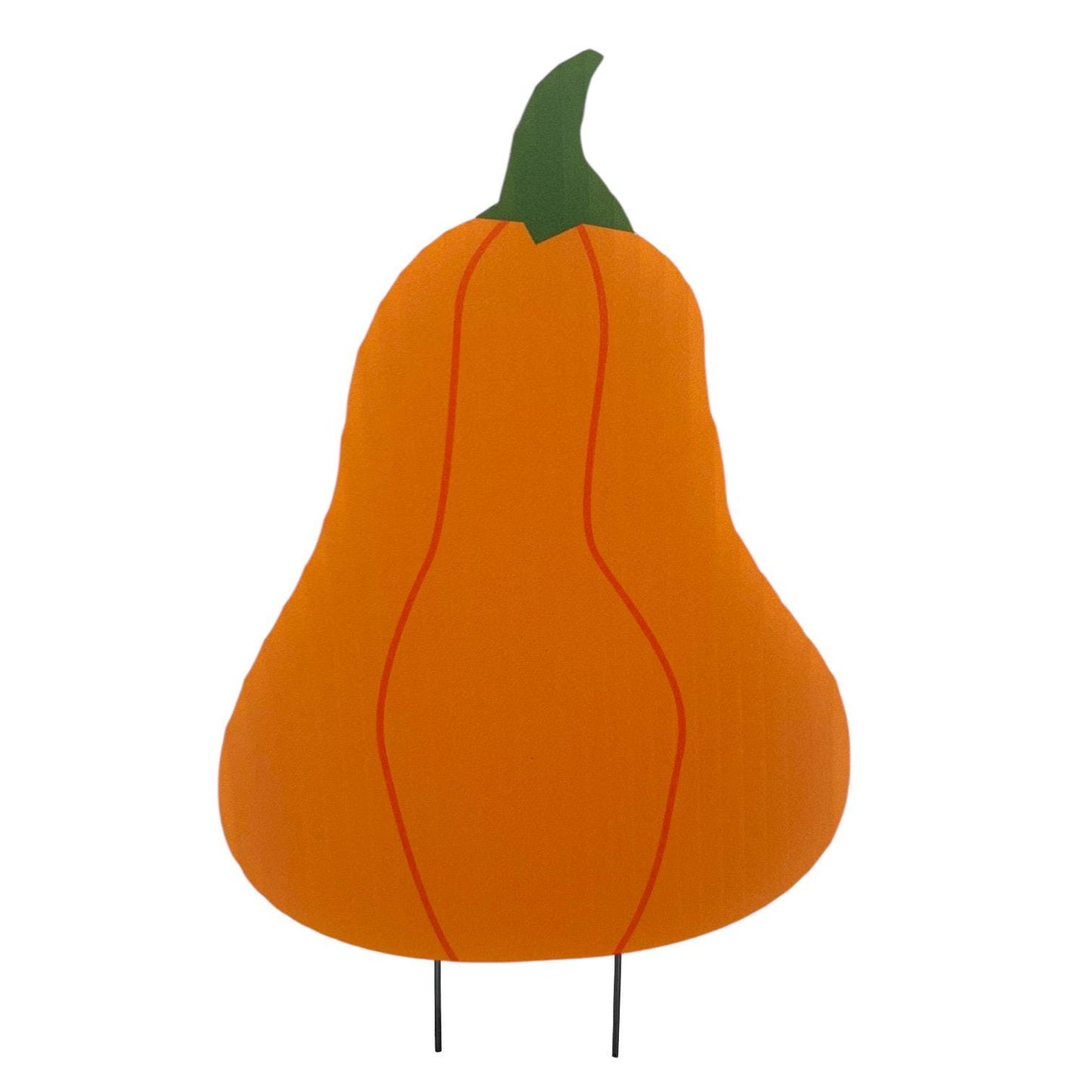 Pumpkin Yard Sign: Fall Outdoor Decor (15.5 x 16 in)