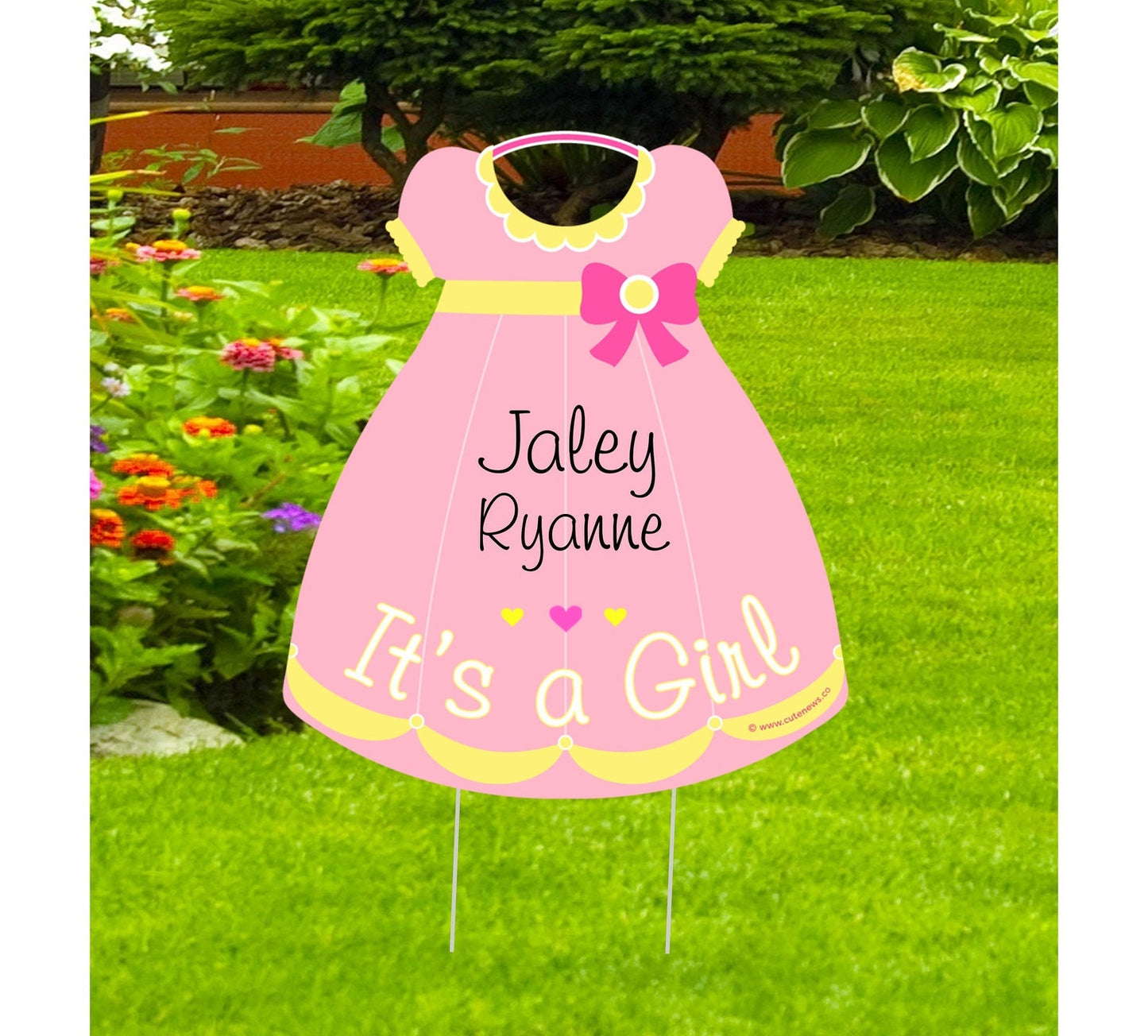 It's A Boy Yard Sign: Baby Shower Lawn Decoration, Newborn Announcement
