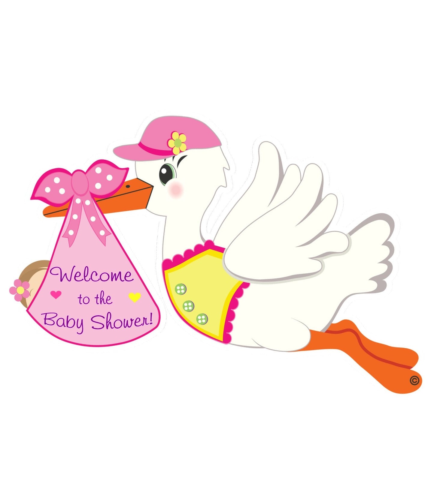 Baby Shower Door Sign, Welcome to the Baby Shower Sign, It's a Boy Baby Shower, Baby Shower Decoration, Shower Stork Sign, Boy Shower Banner