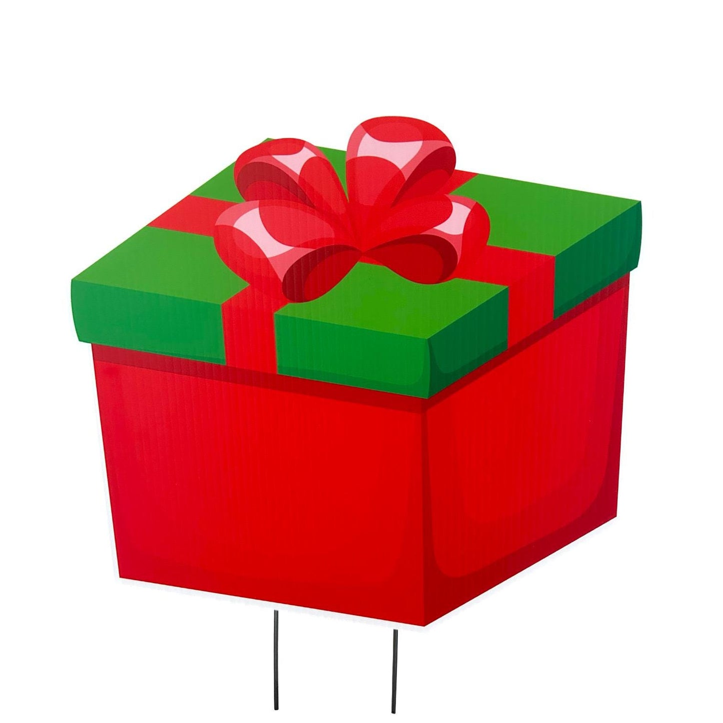 Personalized Christmas Ornament Yard Sign: Holiday Lawn Decor