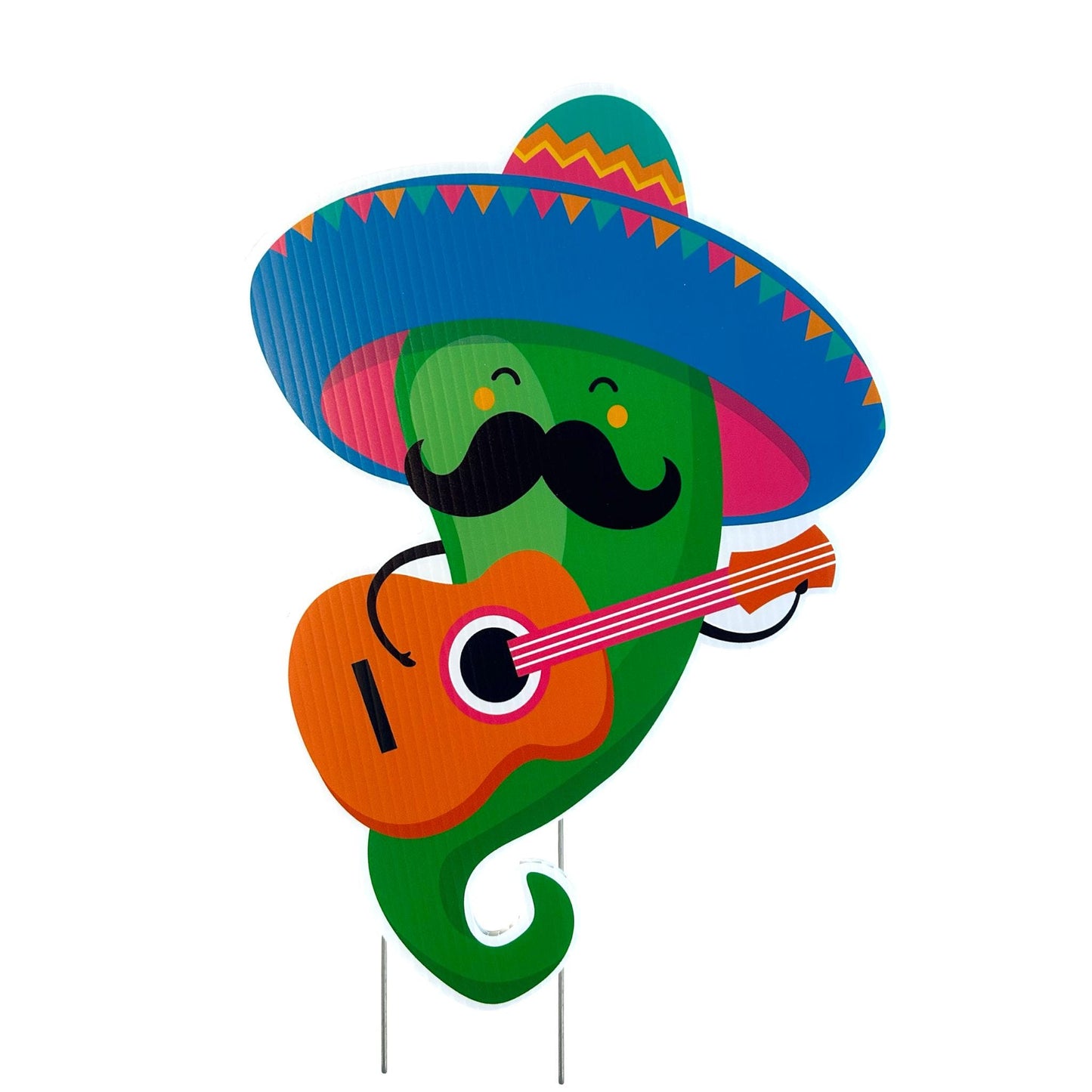 Personalized Cinco de Mayo Lawn Decor: Mariachi Band Yard Signs