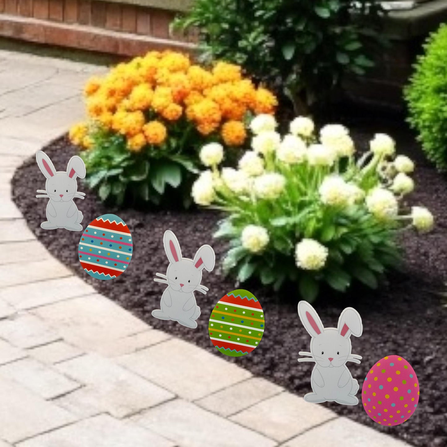 Shamrock Yard Art: St. Patrick's Day Outdoor Decorations, Set of 12