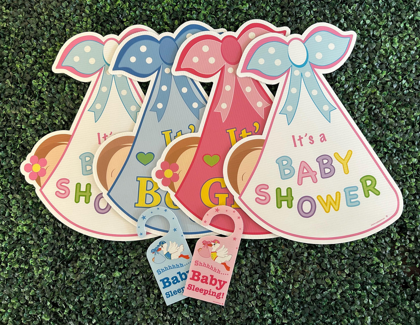 Stork Baby Yard Sign: Welcome Home Announcement, Shower Decor