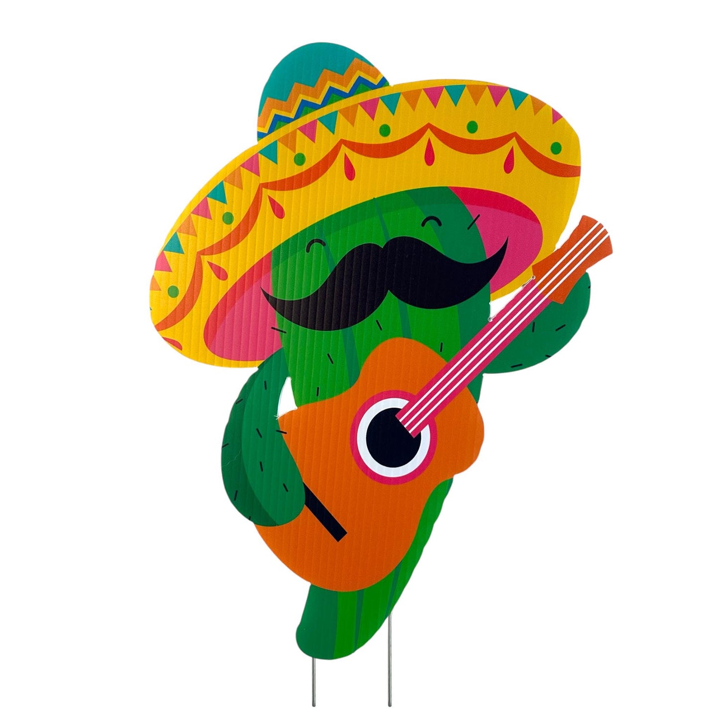 Personalized Mariachi Lawn Art: 5 de Mayo Fiesta Decorations