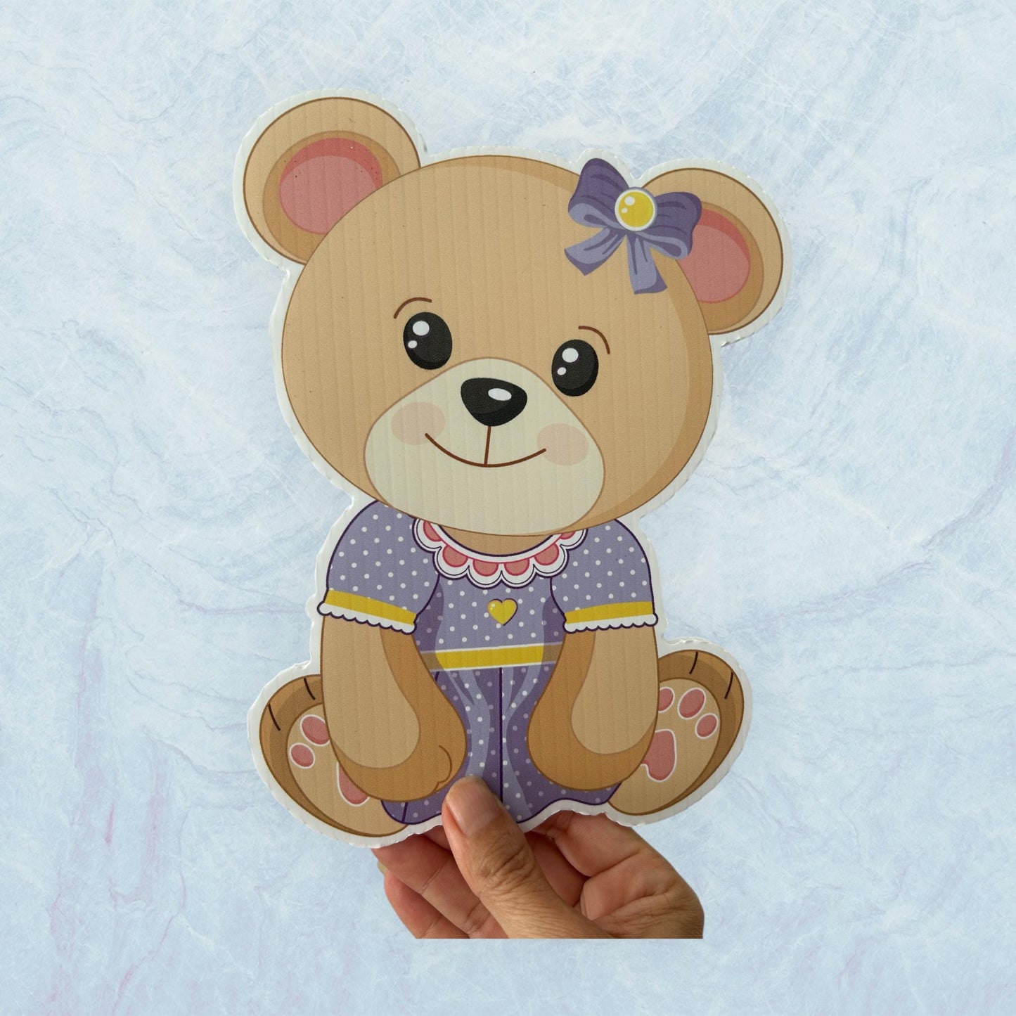 Teddy Bear 1st Birthday Yard Sign: Party Decor, Keepsake Gift